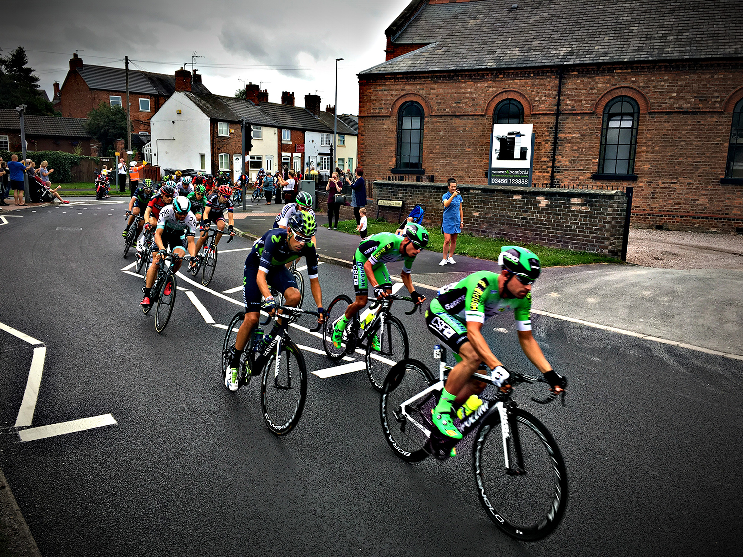 Tour of Britain Middlewich, Cheshire